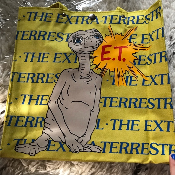 Vintage Handbags - 1982 E.T. Vintage New Old Stock Tote Bag universal